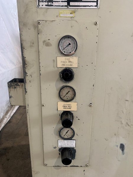 24" X .250" COE CPPS-PO-400-24 POWERED STRAIGHTENER. STOCK # 0208623