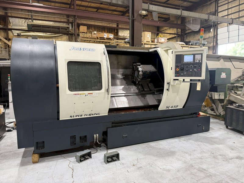 2010 Johnford SL-650 Used CNC Lathe For Sale