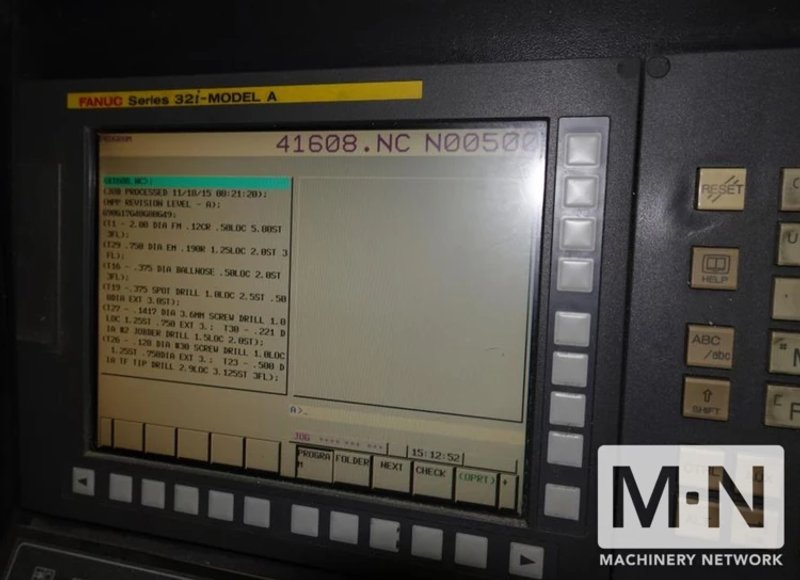 Doosan BM 2740P High Speed CNC Bridge Mill, 2011