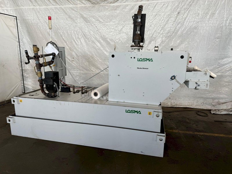 24" LOSMA MASTER MEDI-600 PAPER BAND COOLANT FILTRATION SYSTEM. (NEW IN 2014) STOCK # 0685324