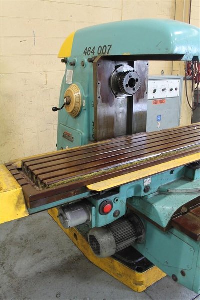 HECKERT MODEL #FU400II HORIZONTAL MILL:  STOCK #58578