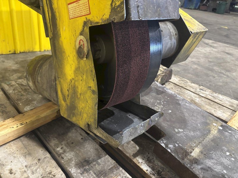 4" WIDE X 15 HP G&amp;P MODEL #4168 BELT GRINDER ATTACHMENT: YOBRO #24161
