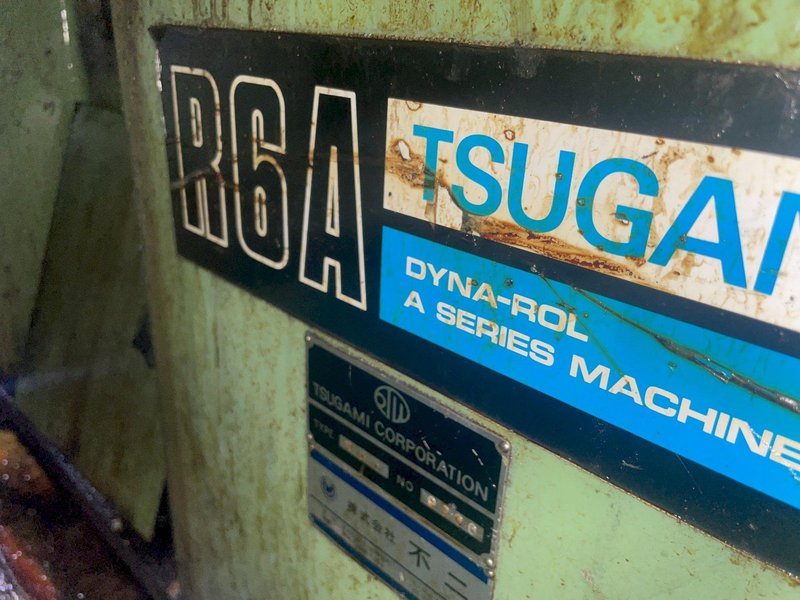 1.75" TSUGAMI MODEL #R6A 2-ROLL CYLINDRICAL THREAD ROLLER: STOCK #16216