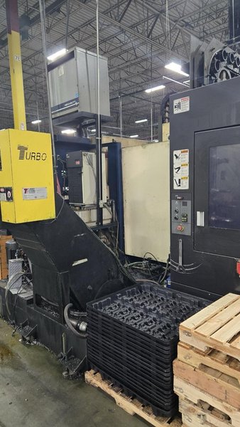 Toyoda FH630S HMC, 2005 – Broken Tool Detection, Coolant Thru Spindle