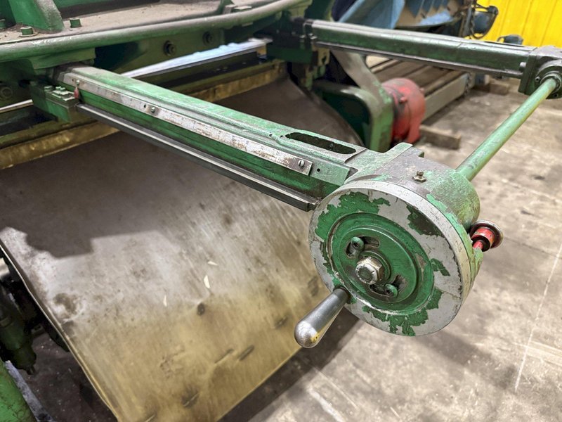 4' X 10 GA WYSONG MODEL #1048 P21 10 GAUGE X 48" MECHANICAL POWER SQUARING SHEAR: YOBRO #26147