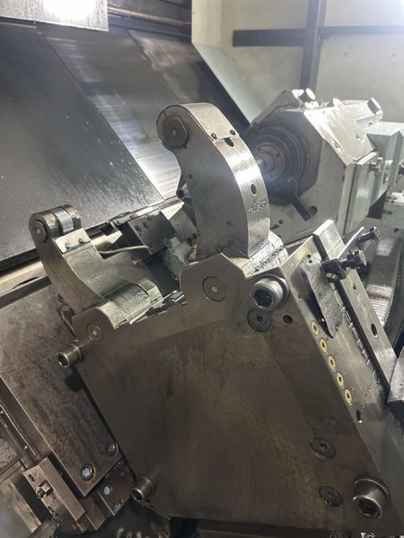 Mazak Slant Turn 50N CNC Lathe, 2006 – Tailstock, Steady Rest