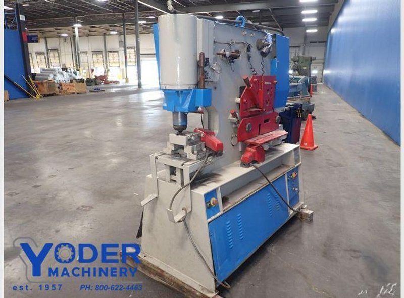 95 TON KINGSLAND MODEL 95XS HYDRAULIC IRONWORKER: STOCK #77863