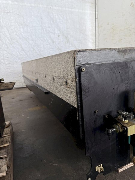 71" X 53" X 12" TRU-STONE GRANITE SURFACE TABLE W/ VIBRATION ISOLATION SYSTEM. STOCK # 0449925.