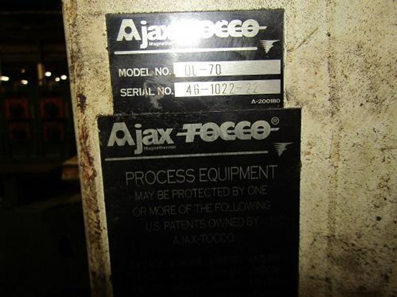 AJAX TOCCO, No. 25+240-135/400-5 INDUCTION HEATER