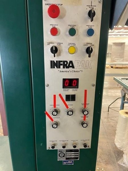 INFRAPAK STRETCH WRAPPER STOCK #3151