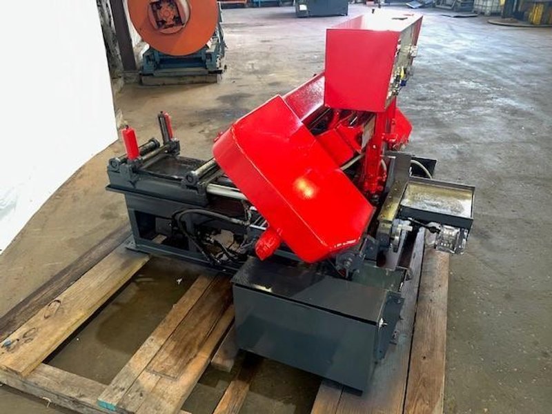 10" X 12" AMADA MODEL #HA-250 HORIZONTAL AUTOMATIC SAW STOCK #3197