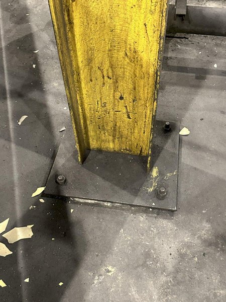 (15) 18 FT HIGH CRANE UPRIGHTS STEEL BEAMS: STOCK #23127