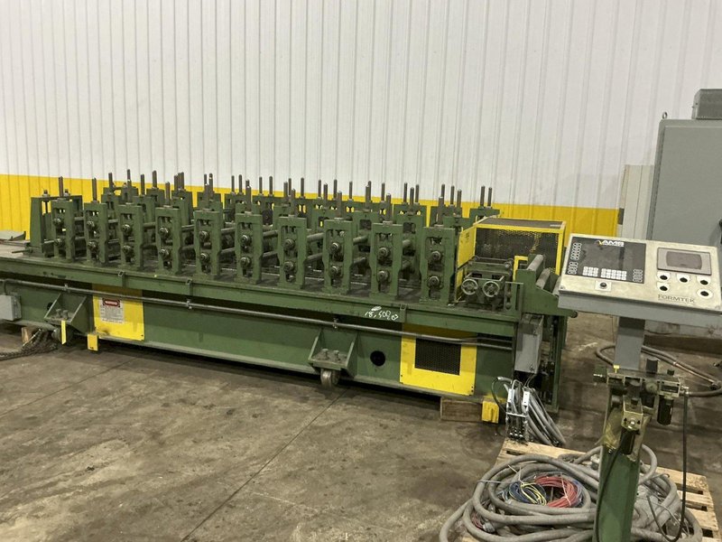 10 &amp; 12 STAND X 2" BRADBURY SIDE BY SIDE U JOINT DRIVE ROLLFORMER: YOBRO #24947
