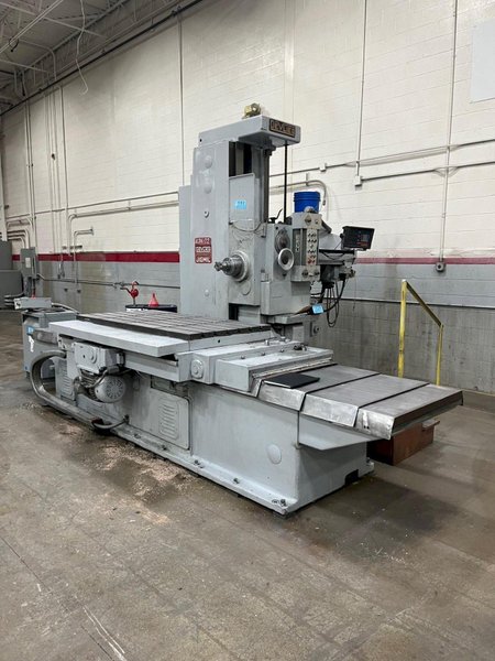 4" DEVLIEG 43K-72 HORIZONTAL BORING MILL. STOCK # 1007225