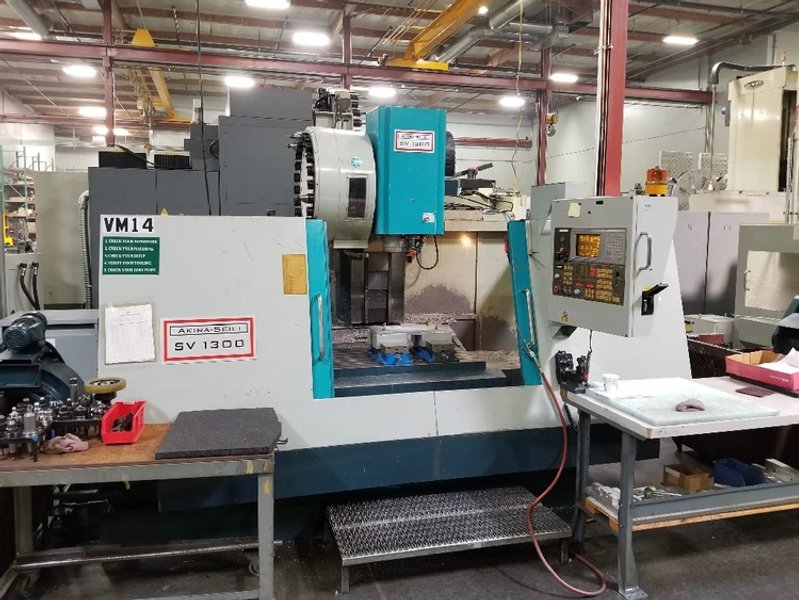 2000 AKIRA SEIKI SV-1300 | Machining Centers, Vertical