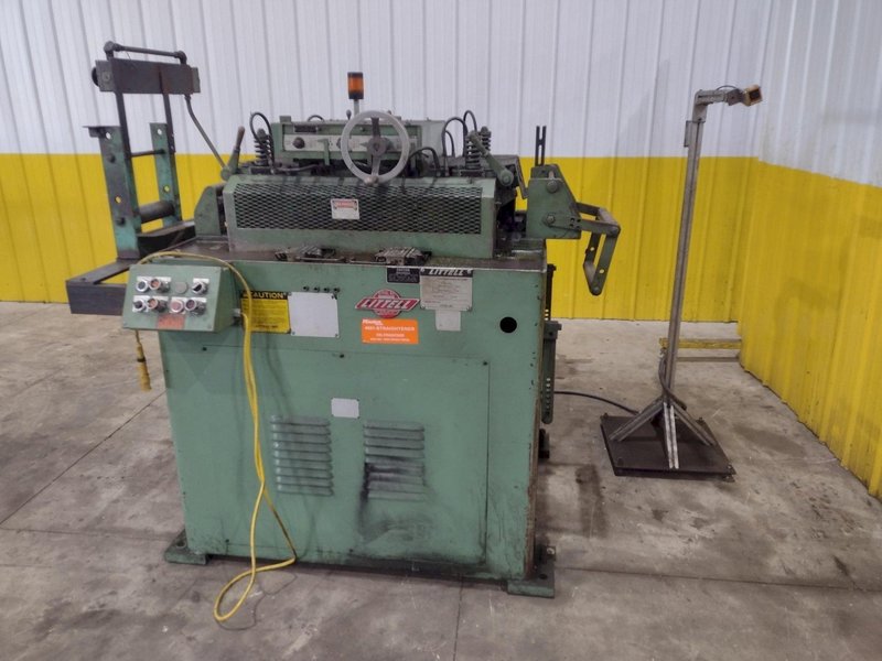 12" X .125" LITTELL MODEL #412-7PD MOTORIZED COIL STRIP STRAIGHTENER: STOCK #23708