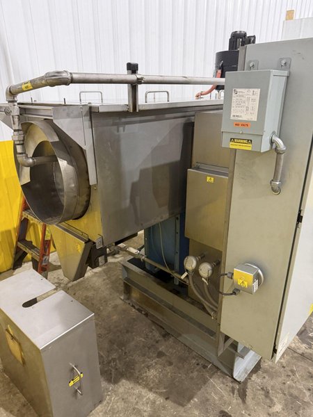 2021 JENFAB STAINLESS MODEL # LJ 19" ROTARY DRUM WASH / RINSE/ DRY PARTS WASHER SYSTEM: YOBRO #24682