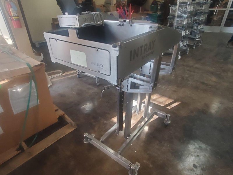(4) INTRAY / QUPAQ Smart Stand Servo Automatic Tray Denesters, 2024 – w/ (2) Tool Trolleys