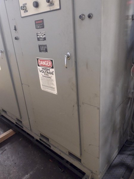 250 KW AJAX TOCCO "PACER" INDUCTION HARDENING SCANNER SYSTEM WITH MAGNESCAN QS CONTROLS: STOCK #16063