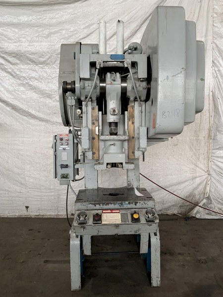 60-TON BLISS C-60 BACK-GEARED OBI PRESS. STOCK # 0788724.