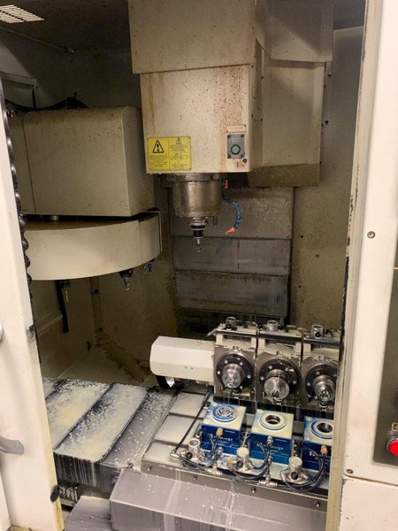 2006 HARDINGE VMC480P3 VMC w/3Station 5C Indexer