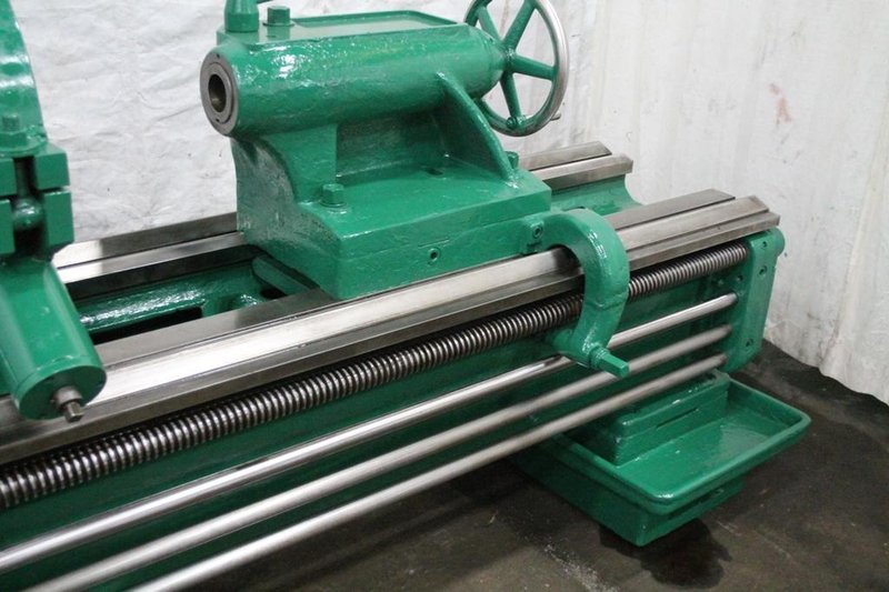 27" X 168" POREBA GAP BED ENGINE LATHE: STOCK #59823
