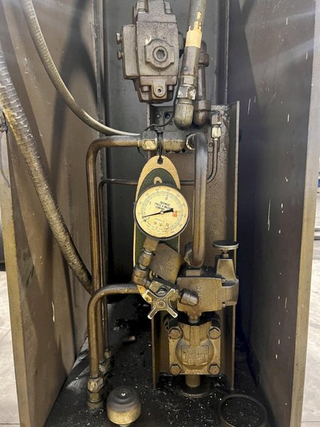 15 TON GREENERD MODEL #HA-15-5 C FRAME HYDRAULIC PRESS 30" STROKE: STOCK #23457