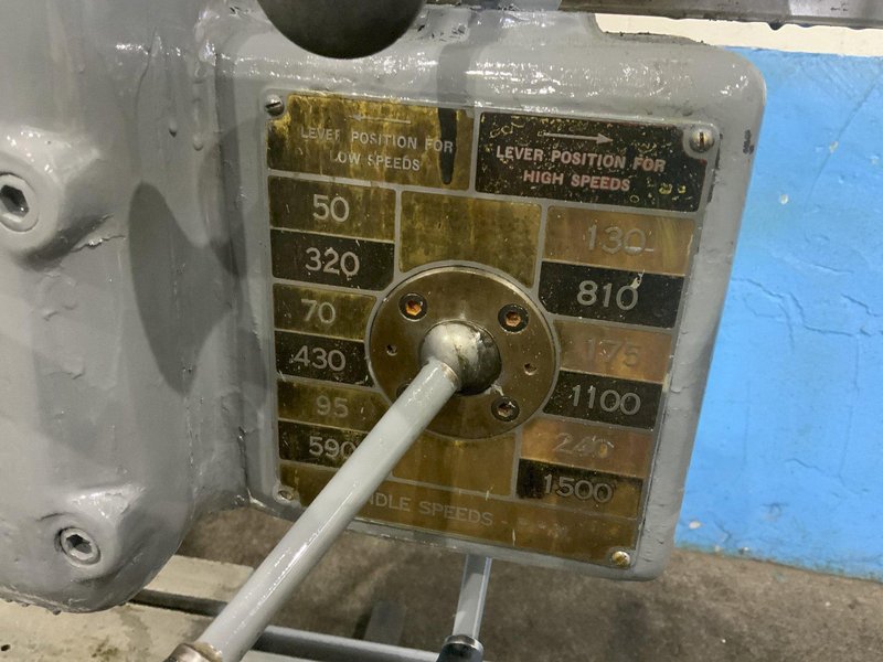 3' X 11" AMERICAN RADIAL ARM DRILL: STOCK #80258