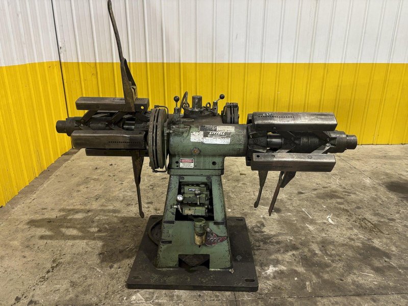 2,000 LBS X 12" LITTELL MODEL #20-12 DOUBLE END PULL OFF UNCOILER COIL REEL: STOCK #23710