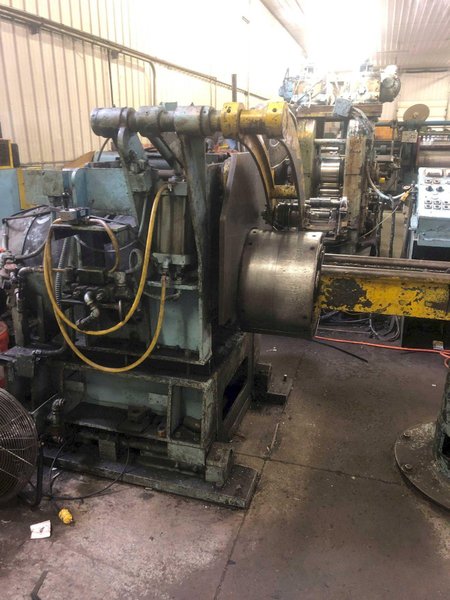 6" WATERBURY FARREL 4  HIGH NON REVERSING ROLLING MILL W/EDGING Stock # 14171