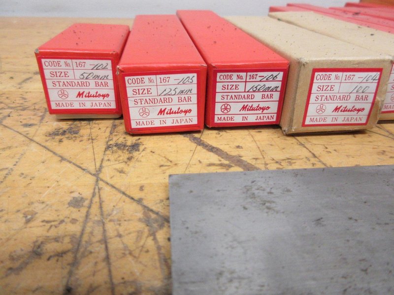 Standard &amp; Weights Set, Micrometer Standards Assorted Lengths, Micrometers Parrells  - Auction Item