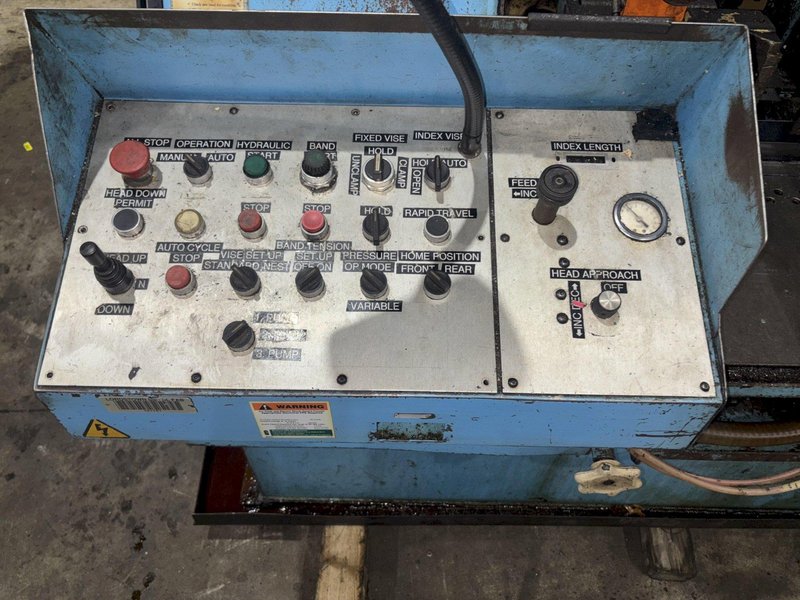 12" X 12"  DOALL MODEL #C-305A FULLY AUTOMATIC HORIZONTAL BANDSAW: YOBRO #23988