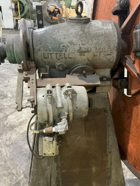 4,000 LBS X 18" LITTELL MODEL #40-18 PULL OFF COIL REEL UNCOILER: YOBRO #24893