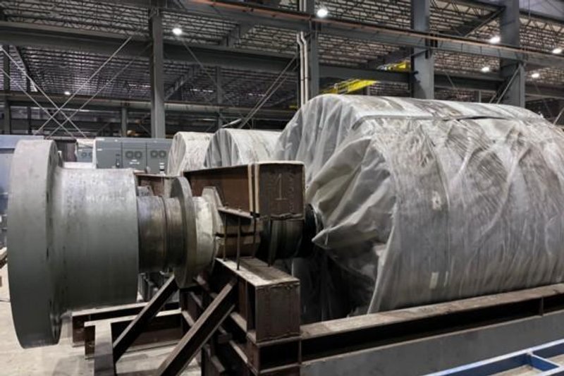64" (1625mm) 4HI Mesta/Danieli Hot Plate Reversing Mill, Completely Rebuilt
by Danieli in 2010, Never Installed