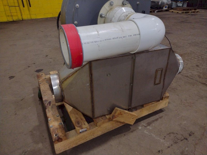 7.5 HP LEESON MOTOR  WIGH BLOWER: STOCK #19059