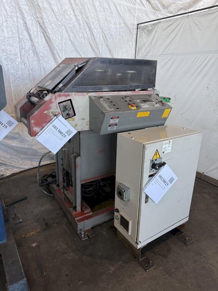 3,300 LB x 11.8" x .126" ORII SERVO FEEDLINE W/ DUAL UNCOILER. STOCK # 0130025.