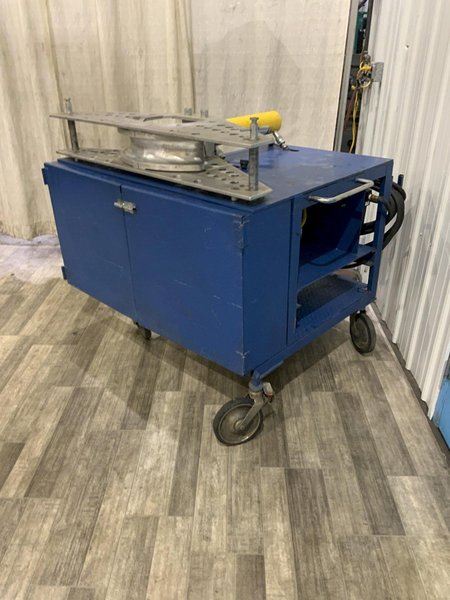 1" TO 4" ENERPAC AIR OVER HYDRAULIC TUBE BENDER WITH DIES: STOCK #80832