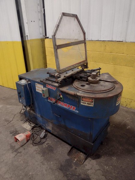 1-3/8" (#11 REBAR) ROD CHOMPER MODEL #RBRE-11 ROTARY REBAR BENDER: STOCK #17904