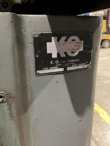 K.O. LEE BA960 TOOL CUTTER/GRINDER USED