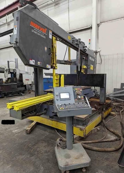 25″ x 43″ Marvel WS2543M Mitering CNC Band Saw, 2020