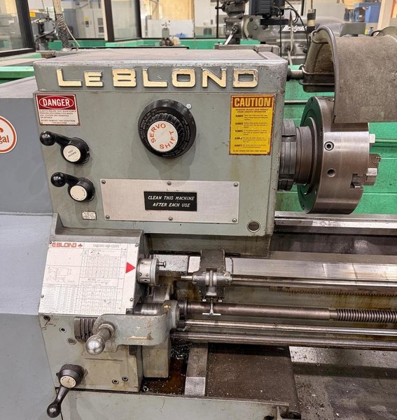 20" X 48" LEBLOND MODEL 10E SERVO SHIFT ENGINE LATHE: YOBRO #26419