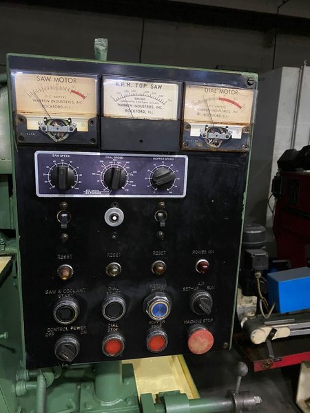 Warren Model WS-1000 High Speed Head Slotter
