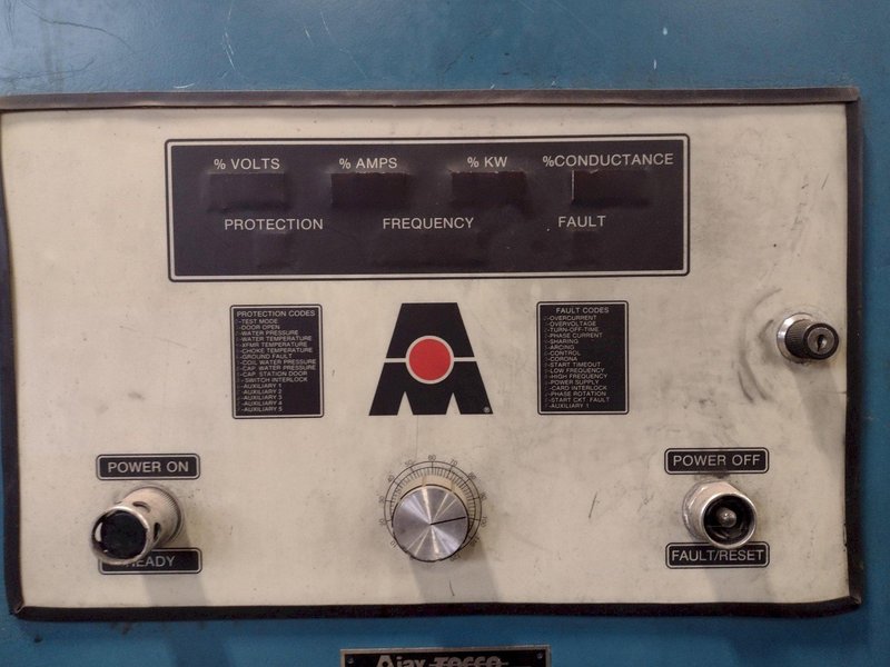500 KW AJAX TOCCO (2015) PACER 1 INDUCTION HEATER SOURCE MACHINE: STOCK #14409