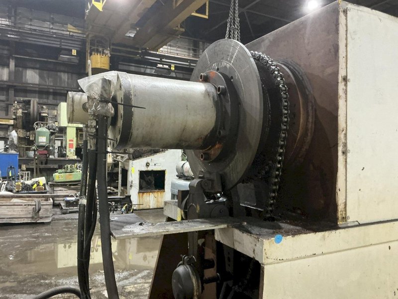 30,000 LBS X 36" PERFECTO COIL FEED LINE, COIL REEL UNCOILER &amp; STRAIGHTENER: YOBRO #24871