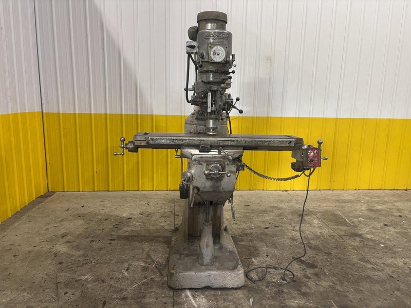 1.5 HP BRIDGEPORT VERTICAL RAM TYPE MILL &amp; CHERRYING HEAD: STOCK #23195