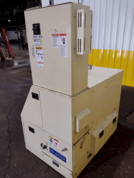 SINTOBRATOR MODEL #EC-2-P-008 CAROUSEL TYPE TUMBLING FINISHER: STOCK #18784