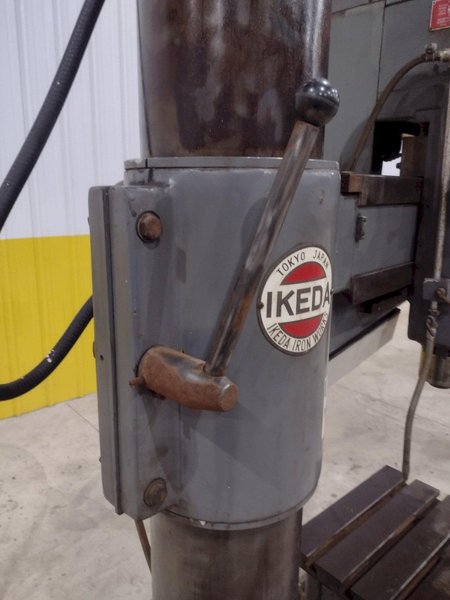 3' x 9" IKEDA MODEL #RMS9 RADIAL DRILL: STOCK #20768