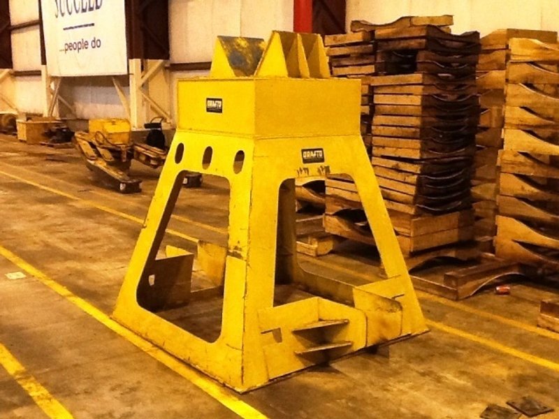 DRAFTO 90,000 LB COIL GRABBER, S/N CLS-366, STOCK# 12952J