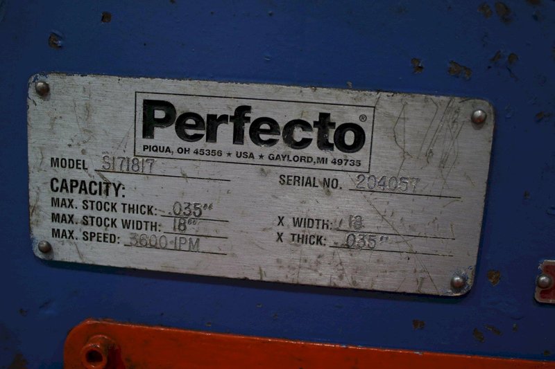 18"X 035" PERFECTO STRAIGHTENER: STOCK #76435