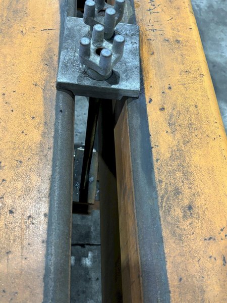 10,000 LBS X 50' X 8' PERMADUR SERIAS 816 VACUUM SHEET LIFTER WITH UNIVAC 1500 GENERATOR: STOCK 22460